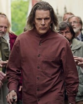 Ethan Hawke Moon Knight Cotton Jacket