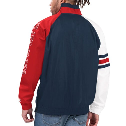 Atlanta Braves Elite Half Zip Pullover Jacket - Image 2