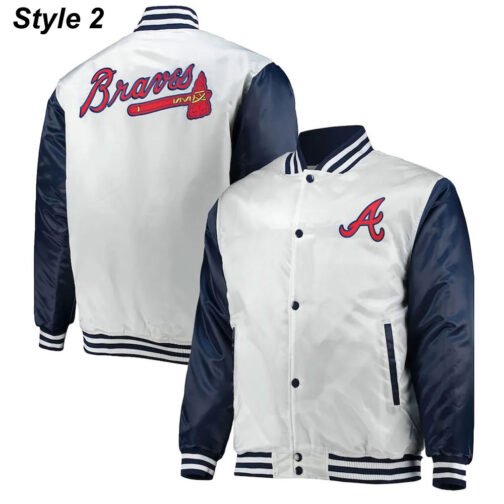 Atlanta Braves The Legend White and Blue Jacket - Image 6