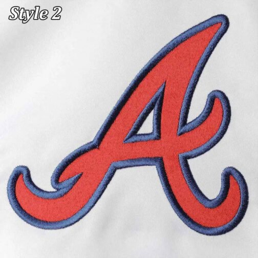 Atlanta Braves The Legend White and Blue Jacket - Image 9
