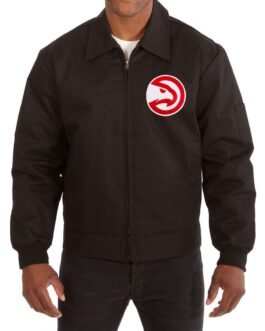 Cotton Workwear Atlanta Hawks Jacket