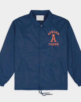 Auburn Tigers Block A Coaches Jacket