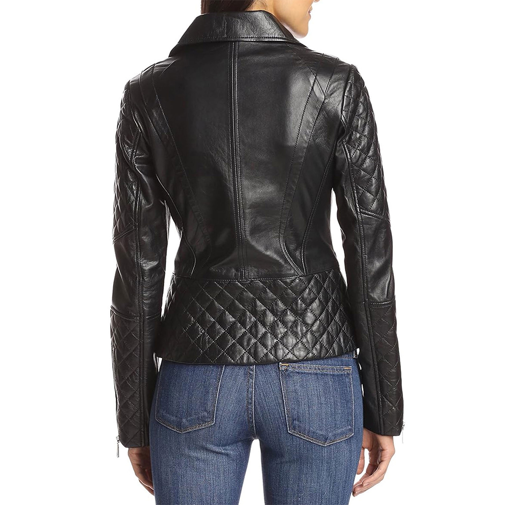 Bad Judge Kate Walsh Quilted Leather Jacket - Image 3
