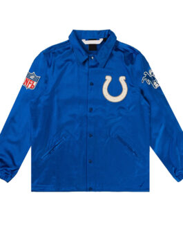 Baltimore Colts Royal Satin Windbreaker