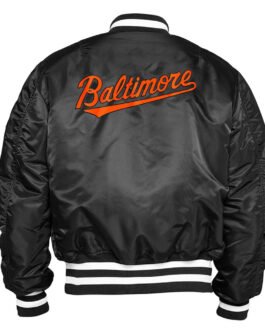 Baltimore Orioles Bomber MA-1 Jacket