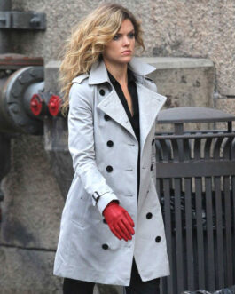 Gotham Season 2 Erin Richards Double Breasted Coat