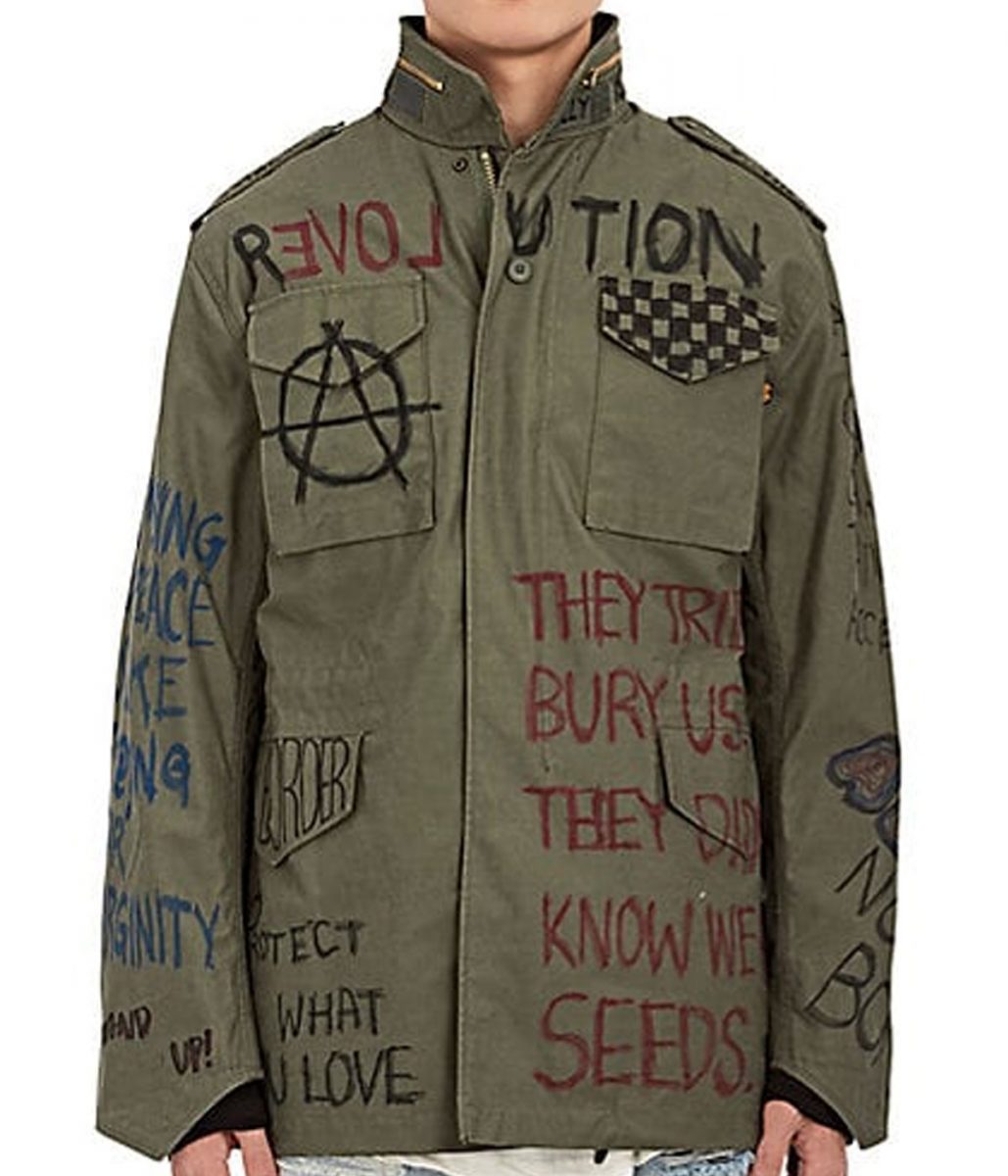 Anarchy Blend M-65 Field Green Cotton Jacket