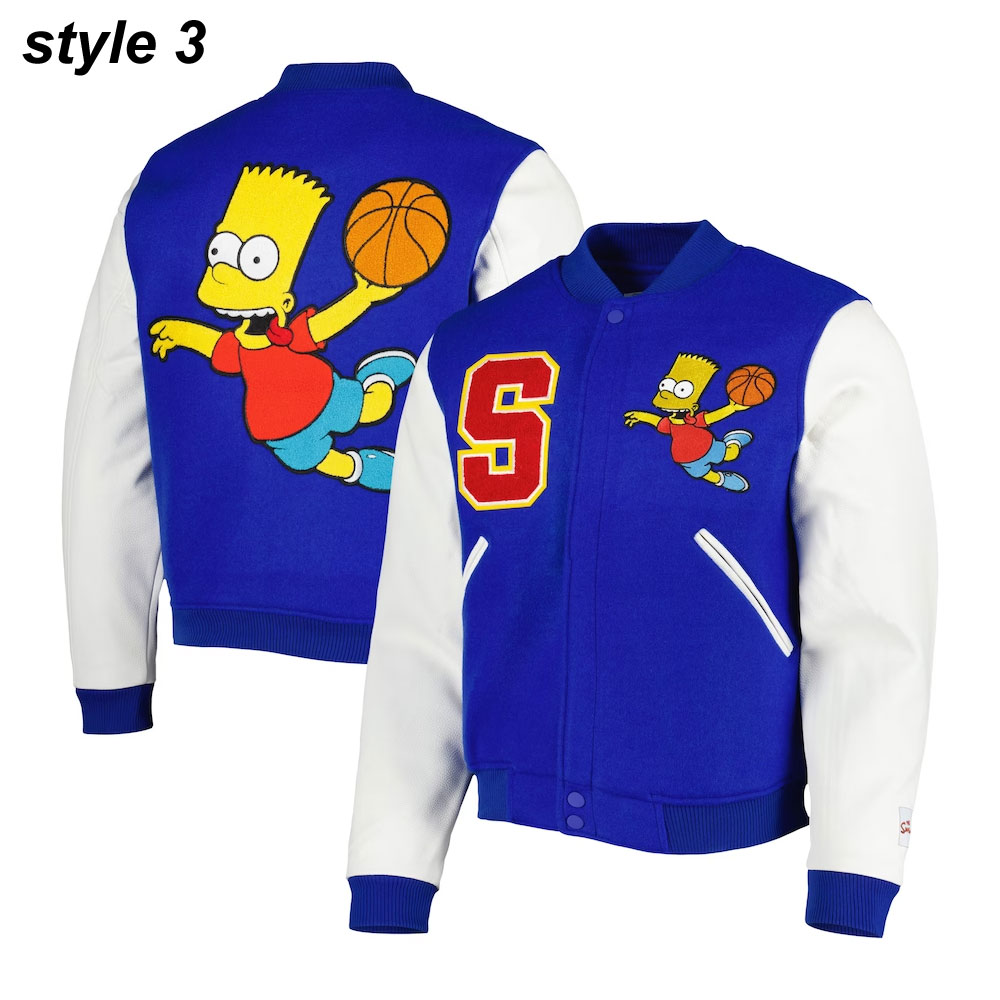 Bart Simpson Varsity Jacket - Image 12