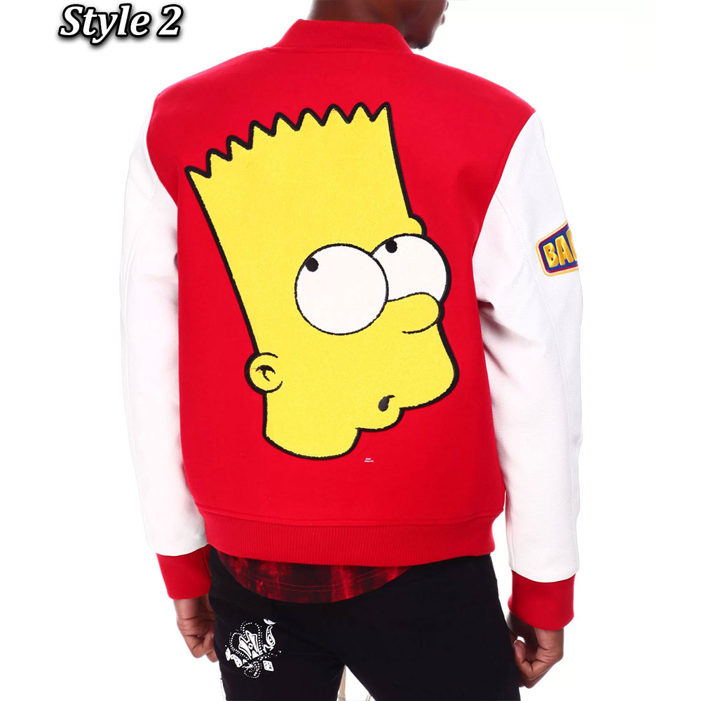 Bart Simpson Varsity Jacket - Image 6