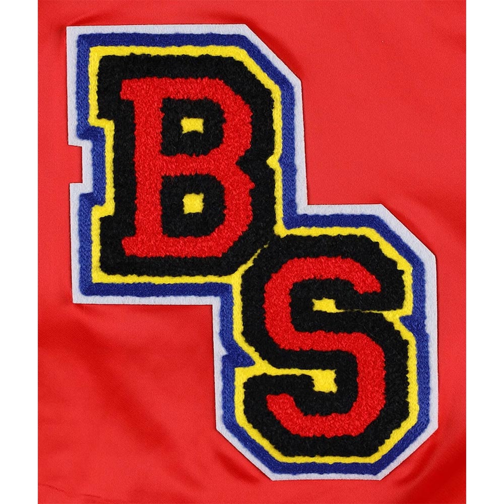 Bart Simpson Bomber Red Jacket - Image 4