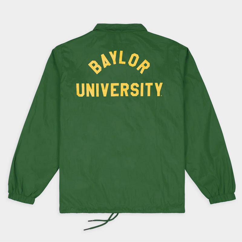 Baylor Bears Football Retro Coaches Jacket - Image 2