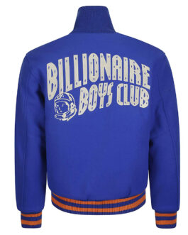 BBC Astro Blue Varsity Jacket