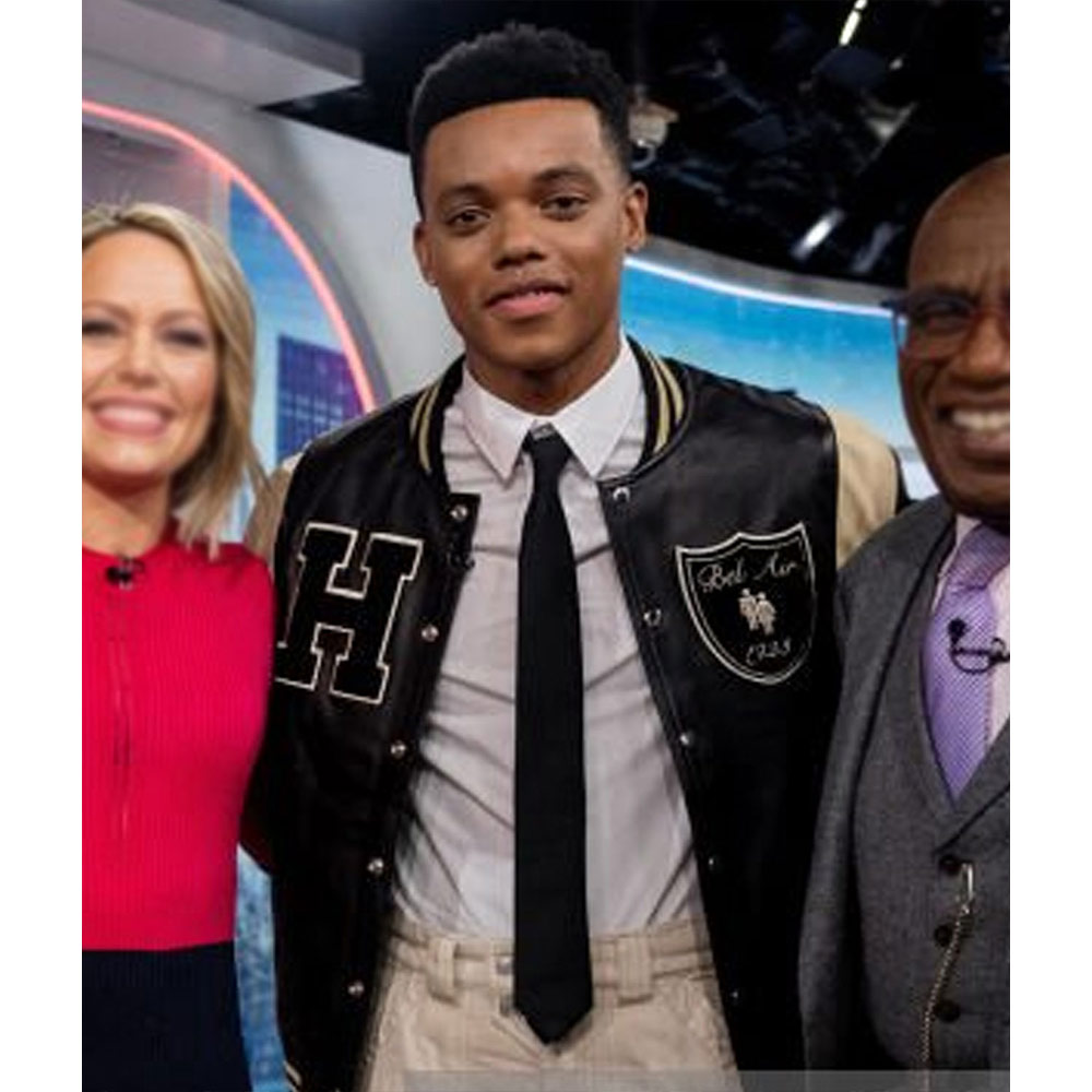 Bel-Air Will Smith Varsity Leather Jacket - Image 6
