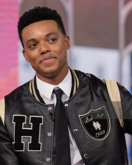 Bel-Air Will Smith Varsity Leather Jacket