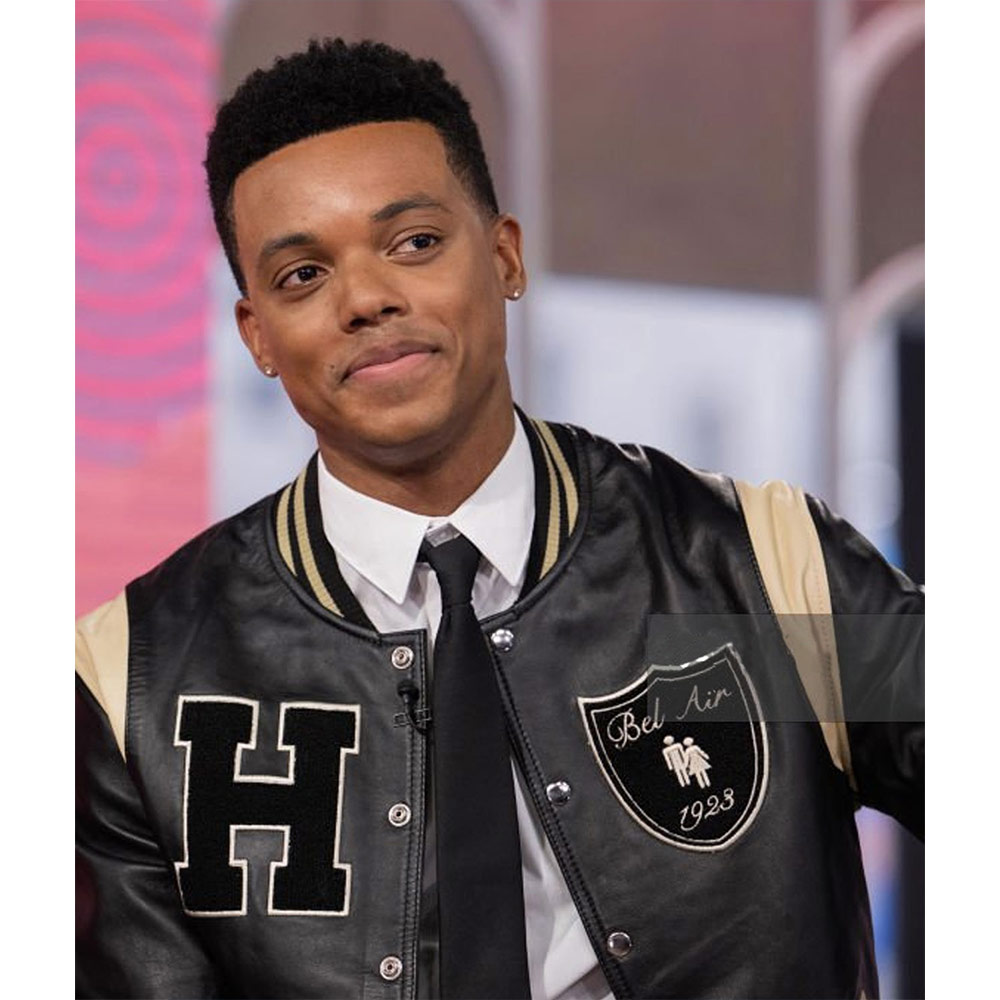 Bel-Air Will Smith Varsity Leather Jacket - Image 2