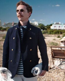 The Electrical Life of Louis Wain Benedict Cumberbatch Blue Blazer