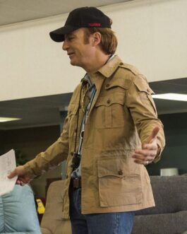 Bob Odenkirk Better Call Saul Brown Cotton Jacket
