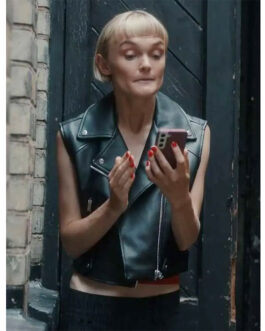 Geek Girl Hebe Beardsall Leather Vest