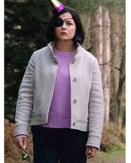 Bad Sisters Sarah Greene Gray Wool Jacket
