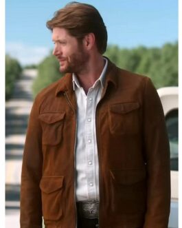 Big Sky S03 Jensen Ackles Brown Suede Jacket