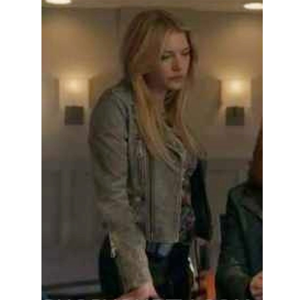 Big Sky Season 3 Katheryn Winnick Washed Leather Jacket - Image 7