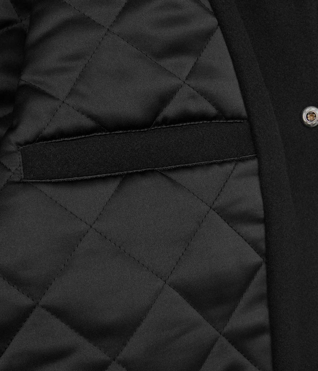 Astro Billionaire Boys Club Black Letterman Jacket - Image 8