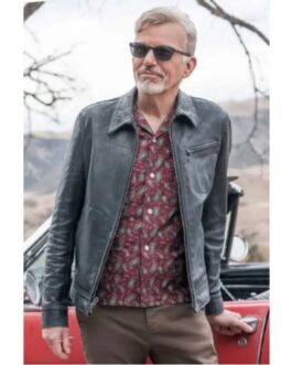 Goliath Billy Bob Thornton Black Leather Jacket