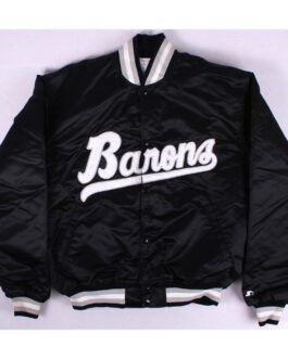 Birmingham Barons Black Bomber Jacket
