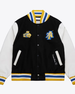 North Carolina A&T Aggies Homecoming Black Varsity Jacket