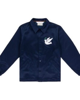 Bogey Boys Navy Satin Windbreaker