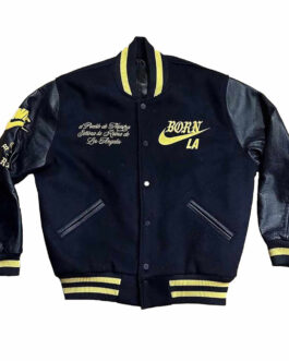 Born Raised Los Angeles Varsity Jacket