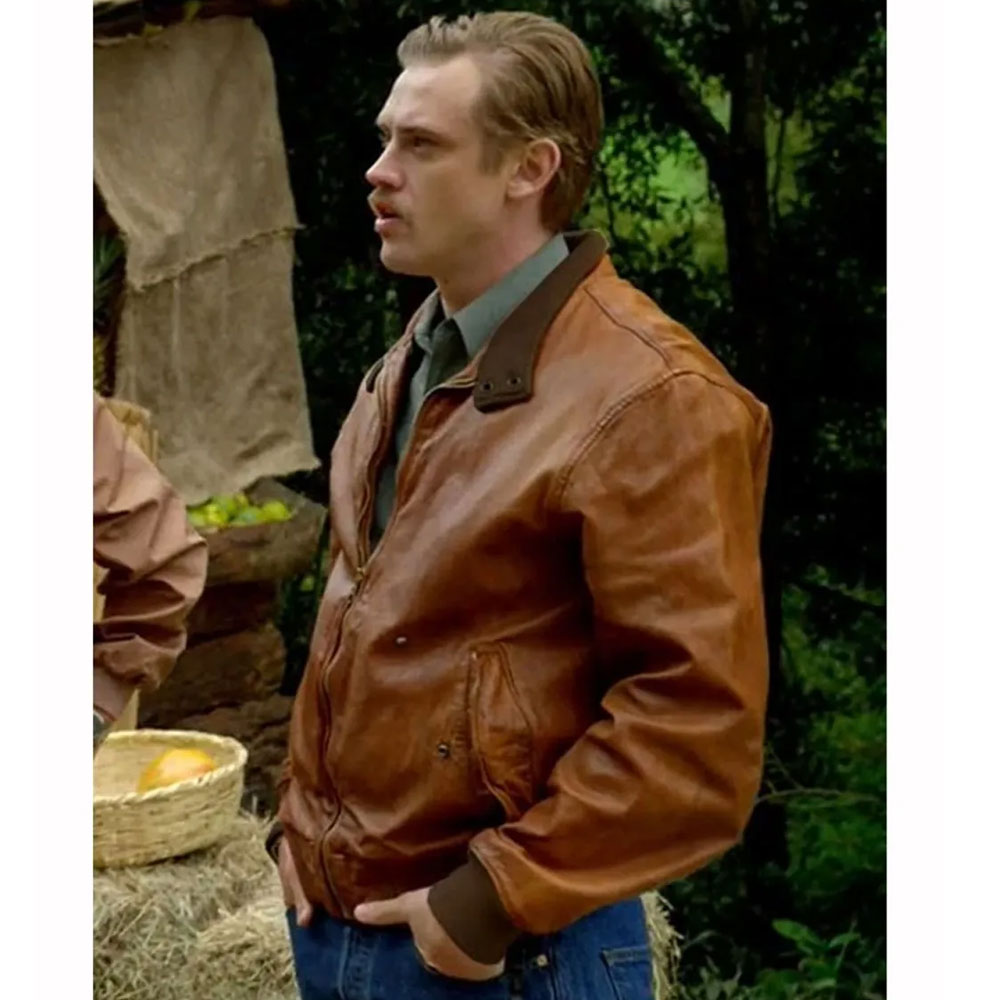 Boyd Holbrook Narcos Brown Leather Jacket - Image 8