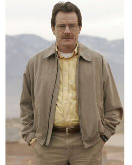 Bryan Cranston Breaking Bad Khaki Jacket