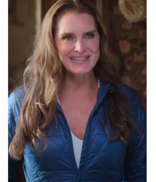 A Castle for Christmas Brooke Shields Diamond Quilted Jacket - Image 3