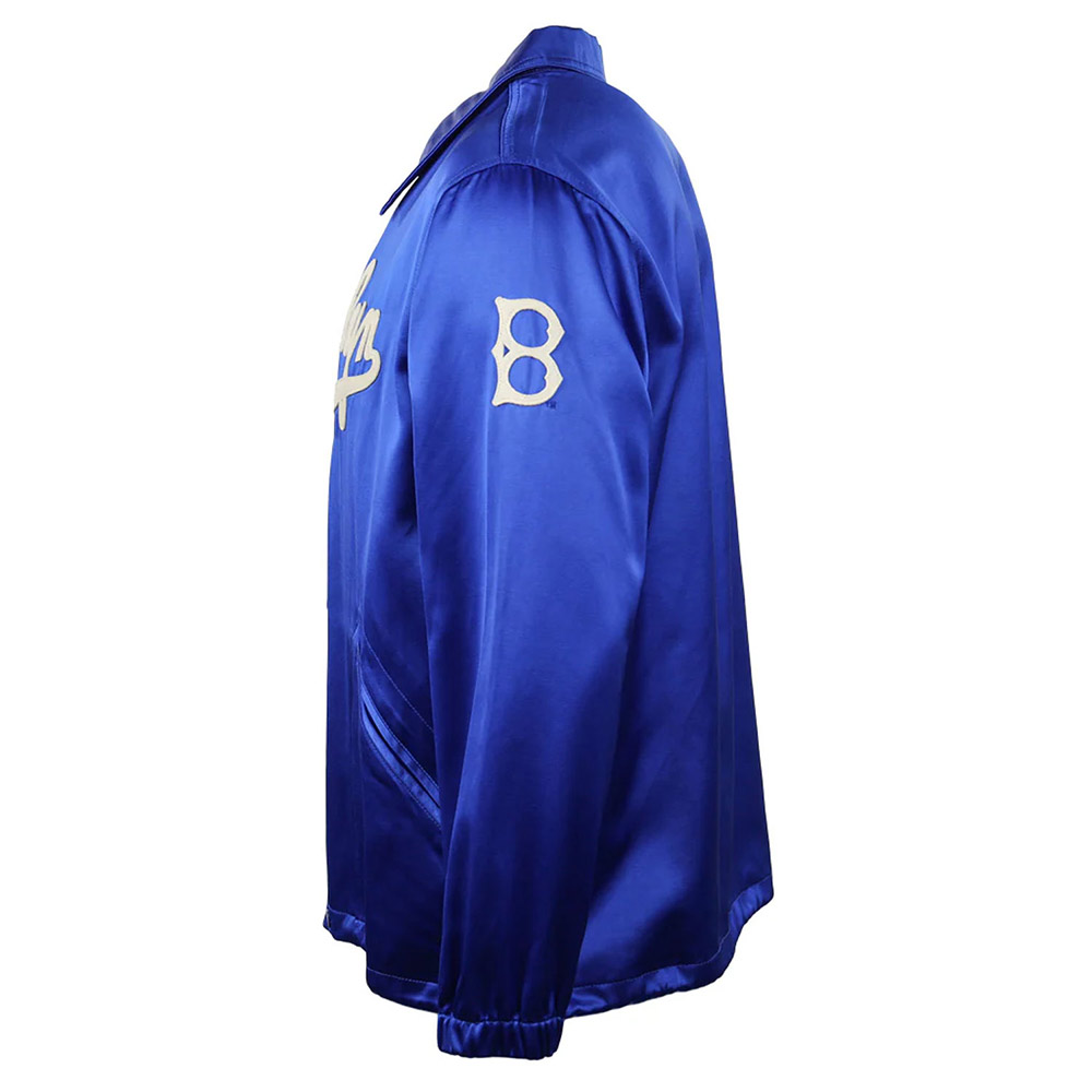 Brooklyn Dodgers 1945 Satin Windbreaker - Image 3