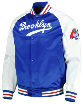 Brooklyn Dodgers Jackie Robinson Legends Satin Jacket
