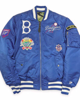 Brooklyn Dodgers Bomber MA-1 Jacket