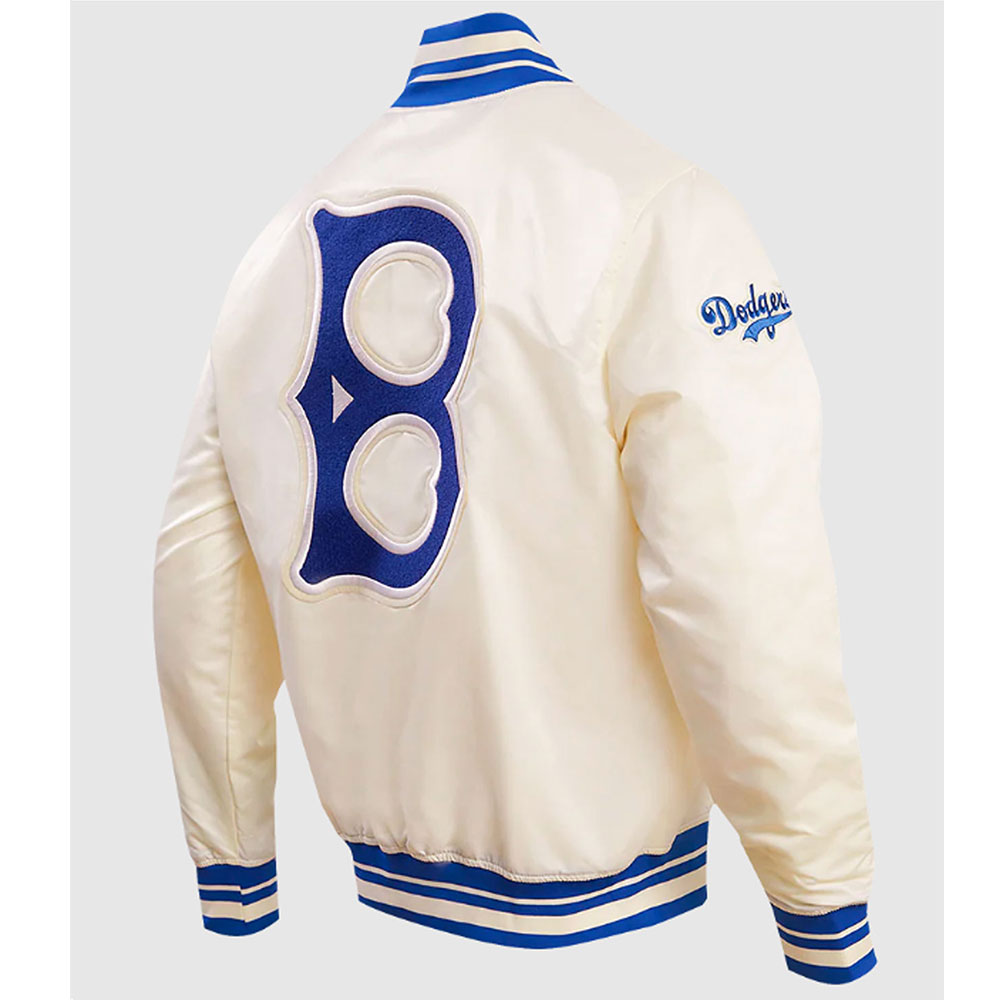 Brooklyn Dodgers Retro Classic Rib Jacket - Image 7