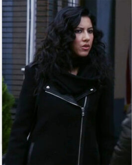 Brooklyn Nine Nine Stephanie Beatriz Black Suede Jacket