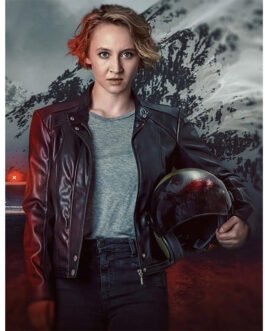 Woman of The Dead Anna Maria Mühe Leather Jacket
