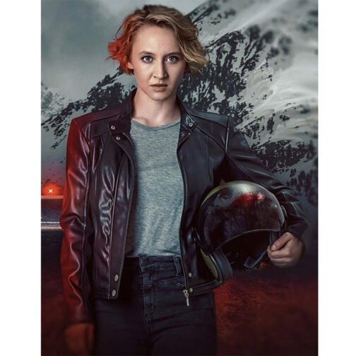Woman of The Dead Anna Maria Mühe Leather Jacket