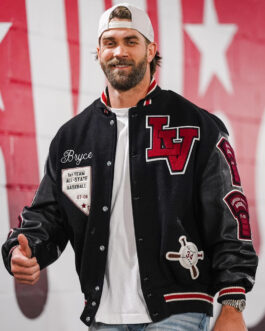 Bryce Harper Las Vegas High School Letterman Jacket