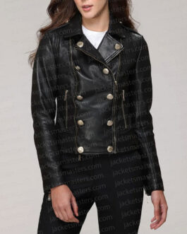 The Flash Season 9 Danielle Panabaker Leather Jacket