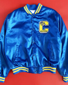 80’s California Golden Bears Royal Satin Jacket