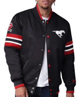 Scout I Calgary Stampeders Black Jacket