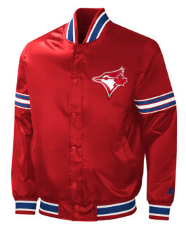 Toronto Blue Jays Red 2023 Canada Day Jacket