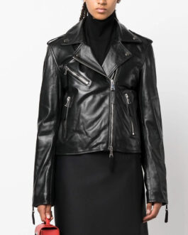 Finding Carter S02 Kathryn Prescott Leather Jacket