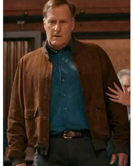 A Man in Full Jeff Daniels Suede Jacket