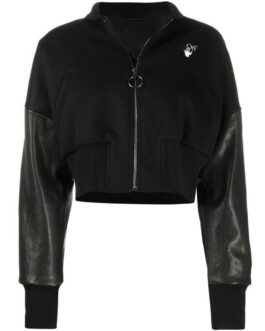 Hightown S02 Imani Lewis Cropped Bomber Jacket
