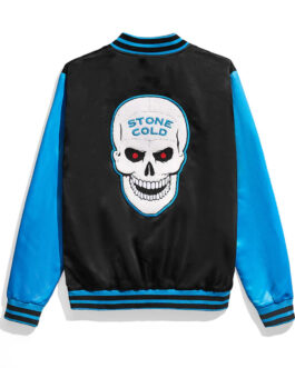 Stone Cold Chenille Logo Jacket